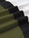 Keyhole Back Color-block Top